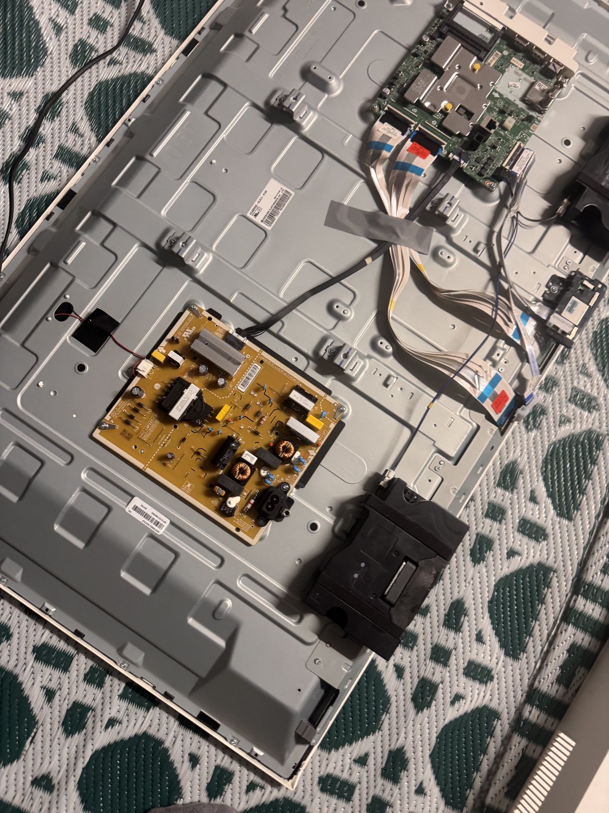 Appliance internal component inspection