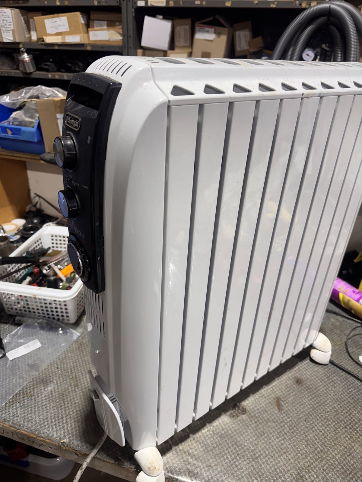 Portable heater appliance inspection